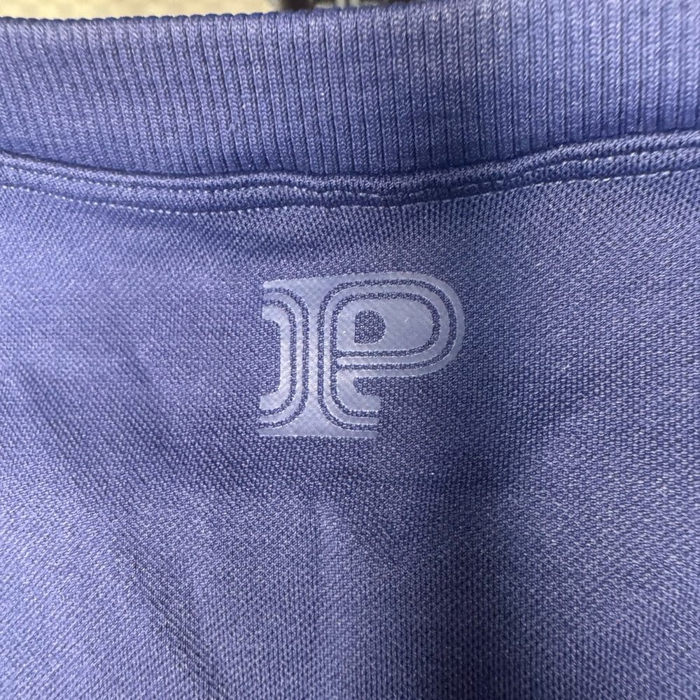 PINK Victoria's Secret Navy Long Sleeve Crop Top - Picture 3 of 4